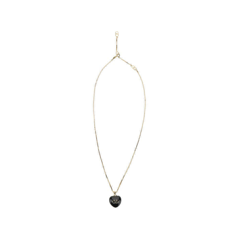 Valentino Garavani Coer Royal Pendant Necklace